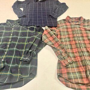 ~~Lot of 3 Men's Ralph Lauren Polo L Button Shirts